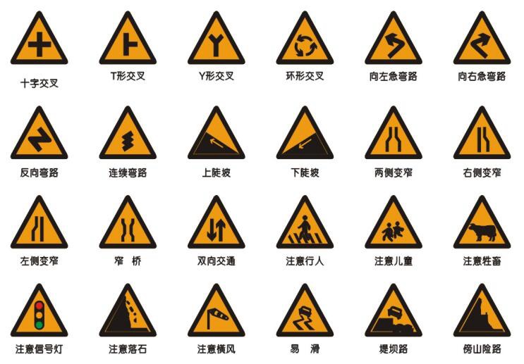 交通設施 警示標